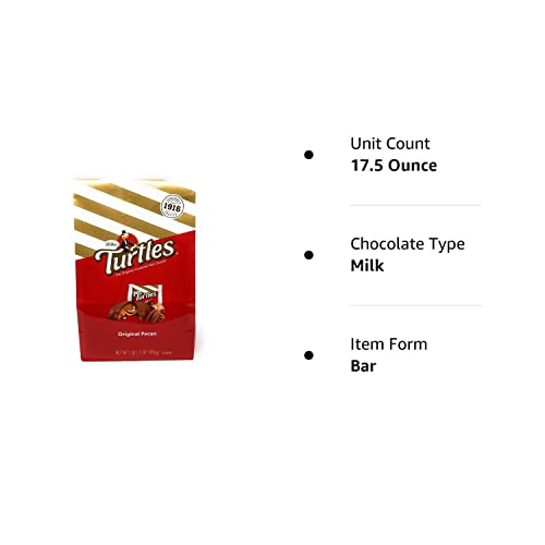 Demet'S Turtles Original, Pecans~Chocolate~Caramel, 17.5-Ounce