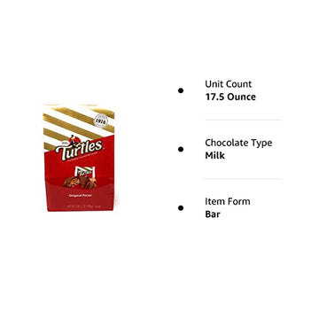Demet'S Turtles Original, Pecans~Chocolate~Caramel, 17.5-Ounce