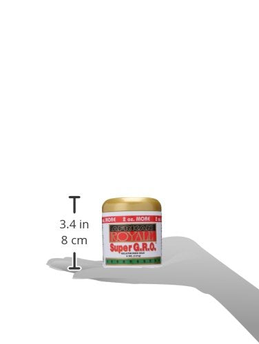 African Royale Super Gro Gelatin Rich Oil, 6 Ounce
