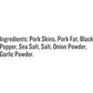 Epic Provisions Pork Rinds, Sea Salt & Pepper, Keto Friendly, 2.5 Oz, Pack of 6