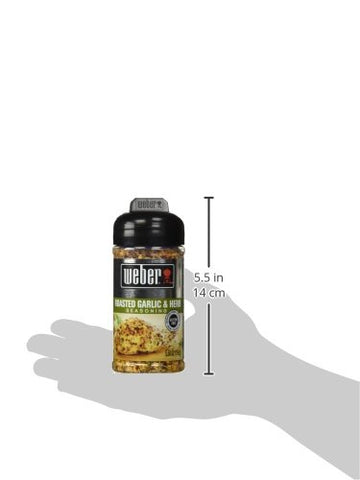 Weber All Natural Seasoning Blend 3 Flavor Variety Bundle: N'Orleans Cajun, Roasted Garlic Herb, and Kick'N Chicken, 5-5.5 Ounce