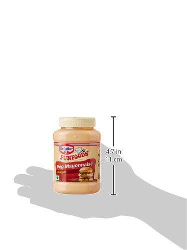 Dr. Oetker Funfoods Dr. Oetker Fun Foods Veg Mayonnaise Burger, Made With 38% Tomatoes, 250Grams