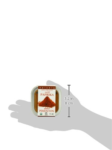 Organic Paprika Mild - Tin