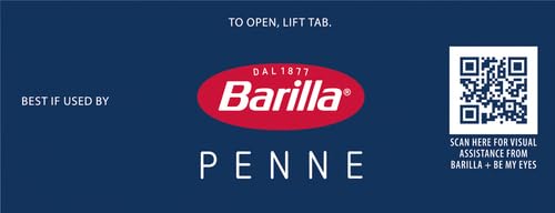 Barilla Penne Pasta, 16 oz. Box - Non-GMO Pasta Made with Durum Wheat Semolina - Kosher Certified Pasta (Pack of 3)