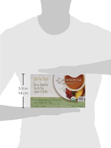 Davidson'S Organics, Red, Green & White Tea, 100-Count Unwrapped Tea Bags