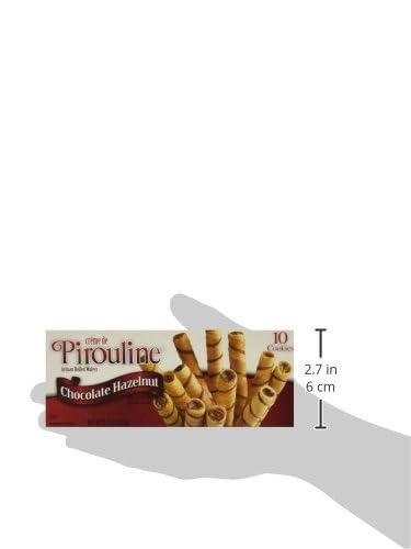 Debeukelaer, Pirouline Choc Hzlnut, 3.25 Oz, (Pack Of 12)