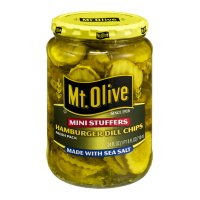 Mt. Olive Mini Stuffers Hamburger Dill Chips