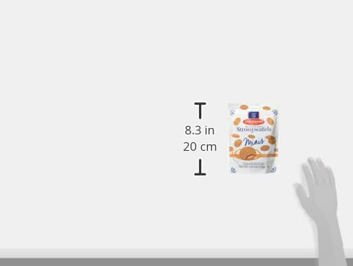 DAELMANS Stroopwafels, Dutch Waffles Soft Toasted, Caramel, Office Snack, Mini Size, Kosher Dairy, Authentic Made In Holland, 1