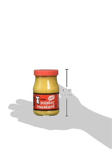Mr. Mustard Mustard Hot, 7.5 Ounce (Pack of 2)