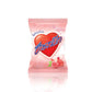 Generic Heartbeat Lychee Filled With Lychee Syrup Heart Shaped Hard Candy, (25 Counts), 4.4 Oz