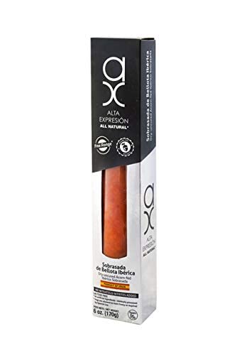 100% Pure Iberico de Bellota Acorn Fed Sobrasada Spreadable Chorizo Mallorcan Style AX by Covap - 6 oz
