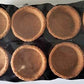 Creative Gourmand Mini Trendy Round Graham Shells - 16 Count Pack