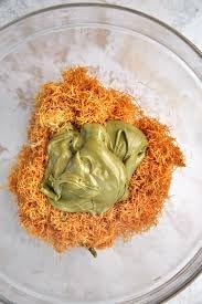 Granada Pistachio Kunafa Cream, Pistachio Kunafa Paste, Pistachio Kunafa Spread, Pistachio Cream For Dubai Chocolate Bar, 16 Oz.