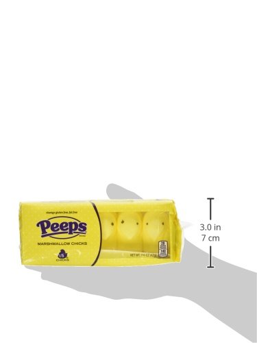 Marshmallow Peeps Yellow Chicks (1Pk Of 5)