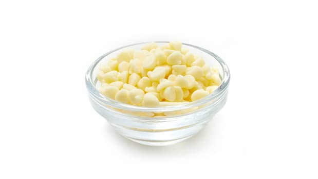 Yupik White Chocolate Chips 2.2 lb - Gluten-Free, Kosher, Smooth Melting, Ideal for Baking & Snacking, Sweet Flavor