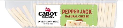 CABOT VERMONT Pepper Jack Cracker Cuts, 7 OZ