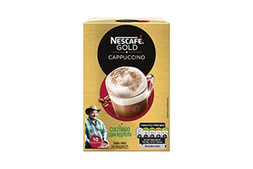 Nescaf Cappuccino 10 Sachets, Red