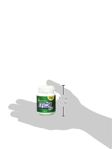 Epic Xylitol Sweetened Spearmint Gum, 50 Count