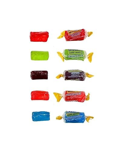 QUEEN CITY CANDY CAVE Jolly Ranchers Hard Candy Bulk - Assorted Flavors, 2 Pound, Individually Wrapped