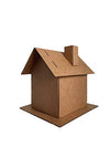 Gingerbread House Kit (Cardboard) - Pack of 5 - Designed & Made in The USA - Christmas Holiday Craft for Home, Classroom, Family
