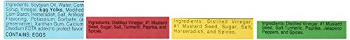 Woeber'S Sandwich Pal 4 Flavor Variety Bundle: (1) Woeber'S Horseradish Mustard, (1) Woeber'S Sweet & Spicy Mustard, (1) Woeber'