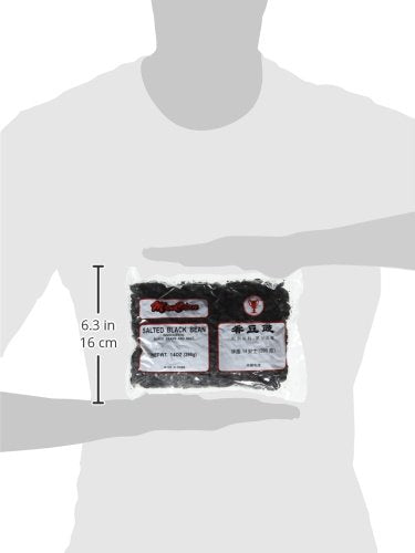 Salted Black Beans - 14 Ounces