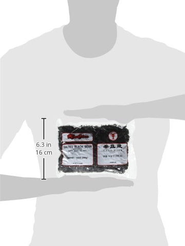 Salted Black Beans - 14 Ounces