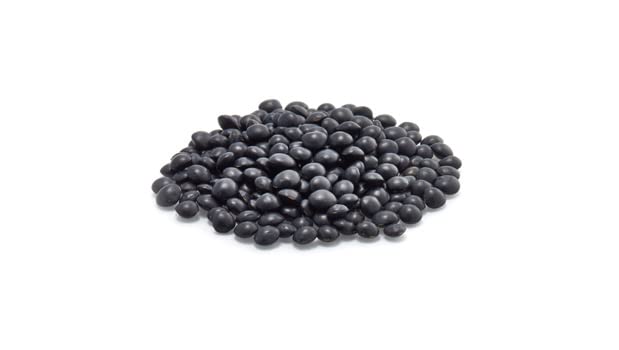 Yupik Organic Black Beluga Lentils, 2.2 Lb (35.2 Oz), Non-Gmo, Vegan, Gluten-Free, Kosher, Raw, Sugar-Free - Rich In Protein, Fi
