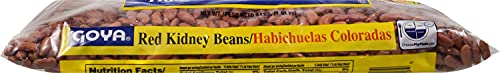 Goya Foods Red Kidney Beans, Dry, 4 Pound (Pack Of 6)