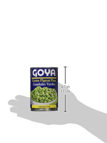 Goya Green Pigeon Peas-15 Ounce, 6 Count