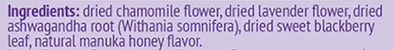 HYLEYS Herbal Tea - Calm Tea with Ashwagandha, Lavender & Honey Flavor, Caffeine-Free, 25 Tea Bags, Model 854326