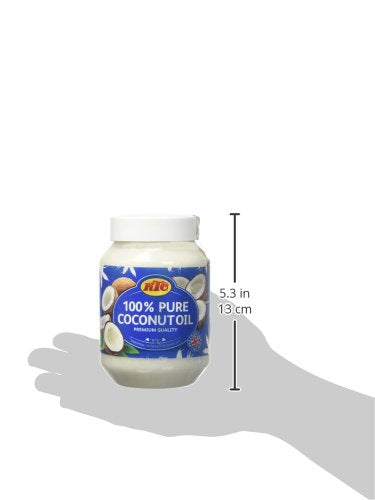 KTC 100% Pure Coconut Multipurpose Oil - Edible Cooking Oil, Hair & Skin Moisturiser, 500ml, Model KTCCOCO