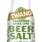LYZAS SWEETS &   Twang malt-inspired Salts - Bundle of 5 Pocket Size Bottles (1-1.4 oz each) - Lime, Lemon-Lime, Dill Pickle
