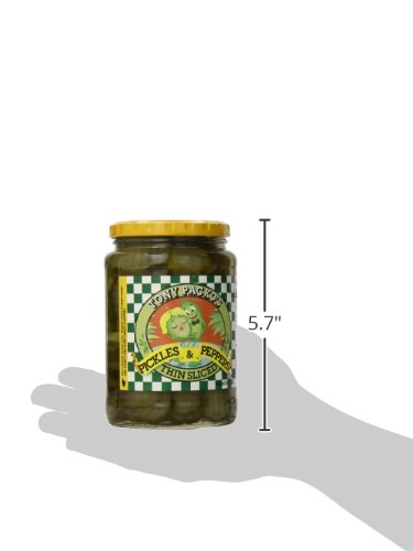 Tony Packo Thin Sliced Pickles And Peppers, 24 Ounce