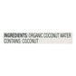 Iberia 100% Pure Organic Coconut Water, 1 Liter , 33.8 Fl Oz (Pack of 3)