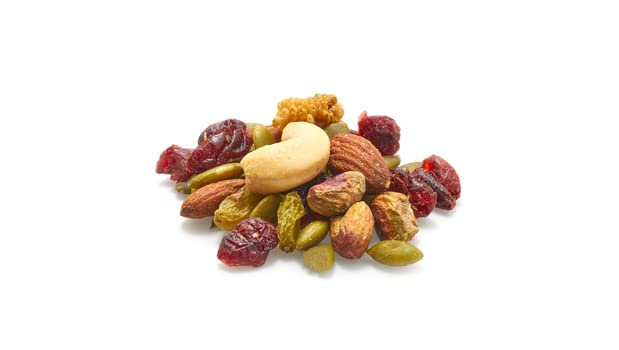 Yupik Nature Trail Mix, 2.2 lbs, with Raisins, Almonds, Pumpkin Seeds, Cranberries, Cashews, Walnuts, Mulberries, Pistachios,Bro