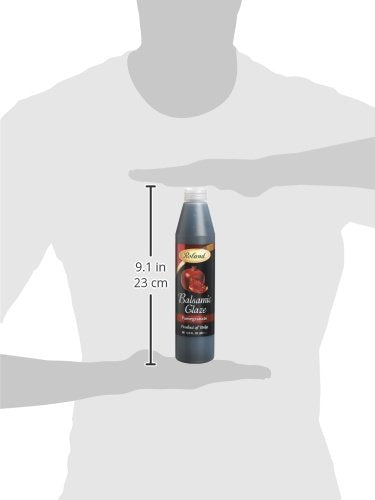 Roland Foods Balsamic Glaze, Pomegranate, 12.9 Ounce