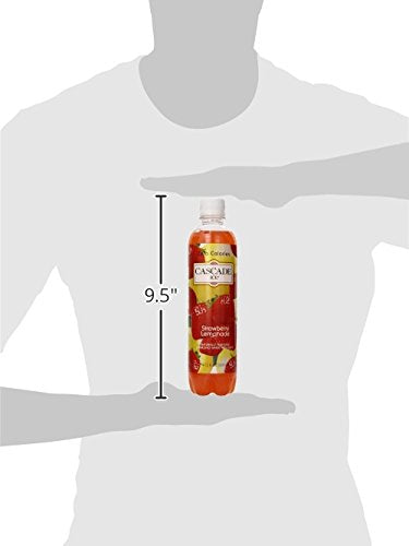 Cascade Ice Sparkling Water, Strawberry Lemonade, 17.2 Fl Oz, Pack of 12