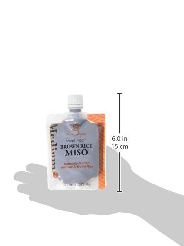 Muso From Japan Smart Miso Medium Brown Rice Miso, 5.2 Ounce