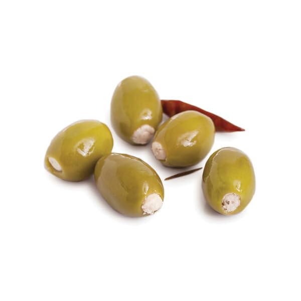 Divina Feta Stuffed Olives, 12.9 oz, 2-Pack, Perfect for Snacks and Appetizers