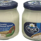 2 jars of puck creamy cheese spread