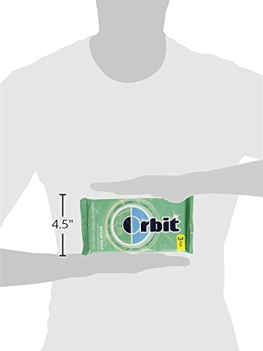 ORBIT Sweet Mint Sugar Free Back to School Chewing Gum, 3 Ct Packs (Pack of 2)