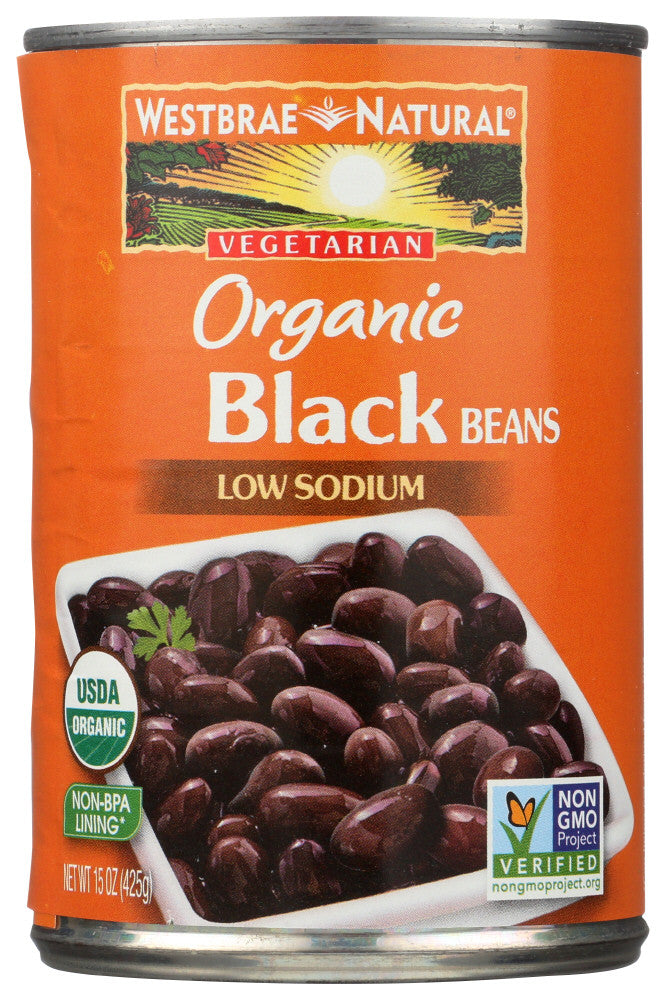 Westbrae Foods Black Beans Fat Free (12X15 Oz)