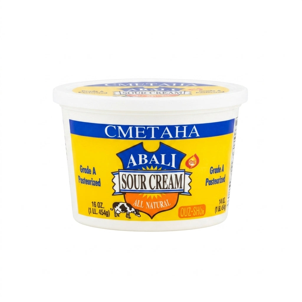Abali Sour Cream 16 oz - Grade A Pasteurized All Natural