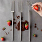 Candy / Fruit Dipping Tool 3-Piece Set, Stainless Steel - 1 set
