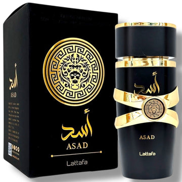 Lattafa Asad Black Perfume – Unisex Fragrance with Exotic Notes