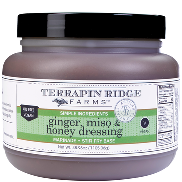 Ginger, Miso & Honey Dressing - Quart