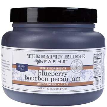 Blueberry Bourbon Pecan Jam - Quart