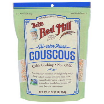 Bobs Red Mill Couscous Peral Tricolor (Pack Of 4)