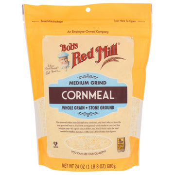 Bobs Red Mill Cornmeal Grnd Med (Pack Of 4)